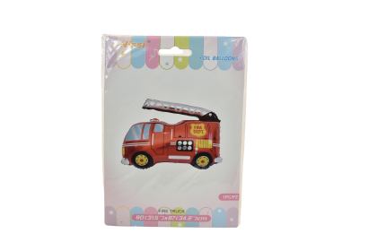 Balon folie figurina fire truck 80x87cm zzc-637