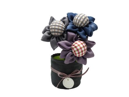 3 flori textile parfumate