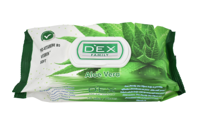 Servetele umede dex family aloe vera 72/buc