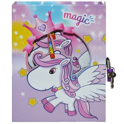 Jurnal cu lacat unicorn yh64k-b0268