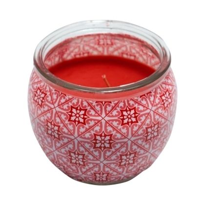 Lumanare pahar in cutie apple&cinnamon