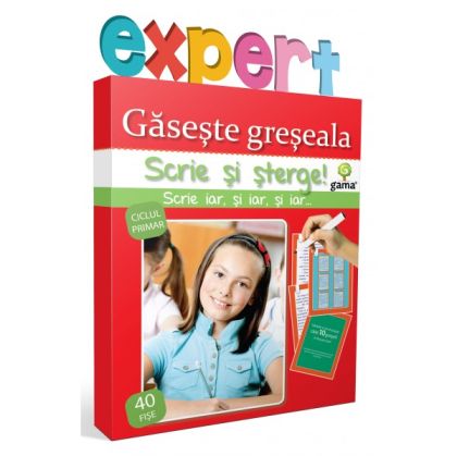 Gaseste greseala/scrie si sterge