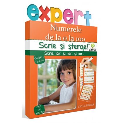 Numerele 0-100/scrie si sterge