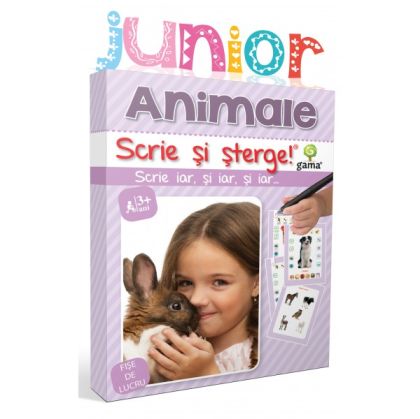 Animale scrie si sterge junior