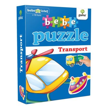 Mijloace de transport/bebe puzzle.Ed 2018