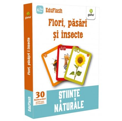 Flori, pasari si insecte/eduset