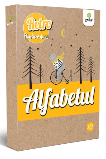Alfabetul/retro flashcard 99895
