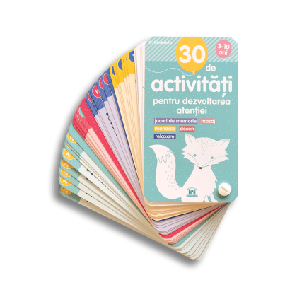 30 de activitati pentru dezvoltarea atentiei