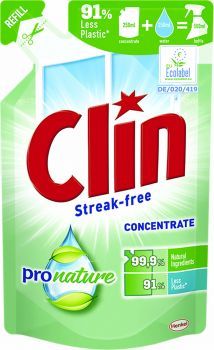 Clin rezerva solutie geamuri nature 250ml