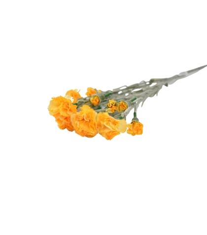 Floare artificiala garoafa 65cm l178 galben