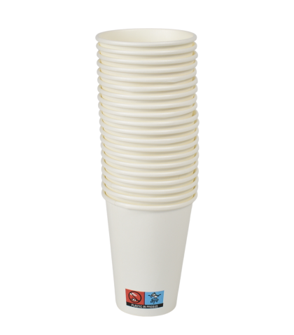 Pahare albe carton 7.5oz 20/set pc75oza20p