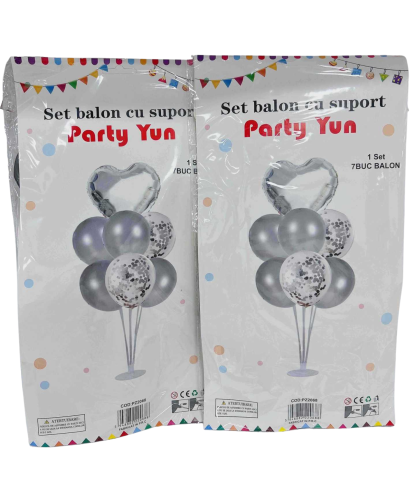 Set 7 baloane+suport pz2068