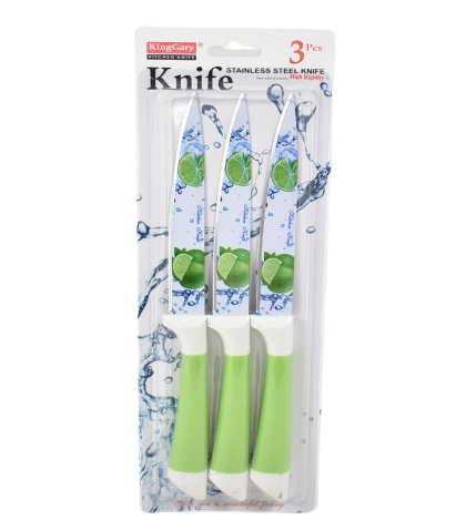 Set 3 cutite 23.5cm verde