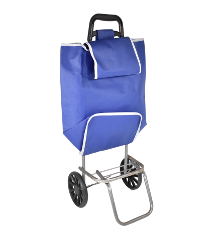 Carucior pentru cumparaturi nh401 albastru