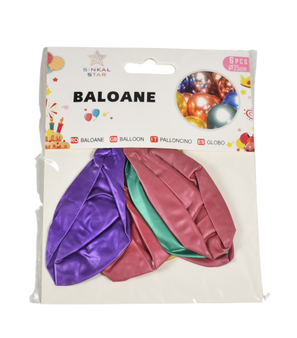 Baloane 2.2g 6buc/set e3929