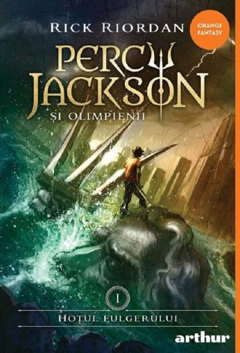 Percy Jackson 1:hotul fulgerului(orange fantasy)