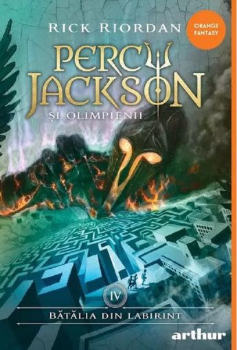 Percy Jackson 4:batalia din labirint(orange fantasy)