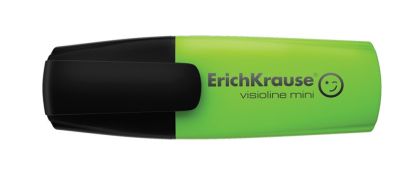 Textmarker visioline mini verde erich 42754