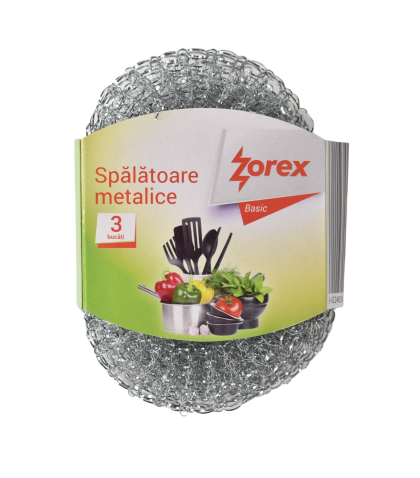 Spalatoare metalice zorex clasic 3/set f710