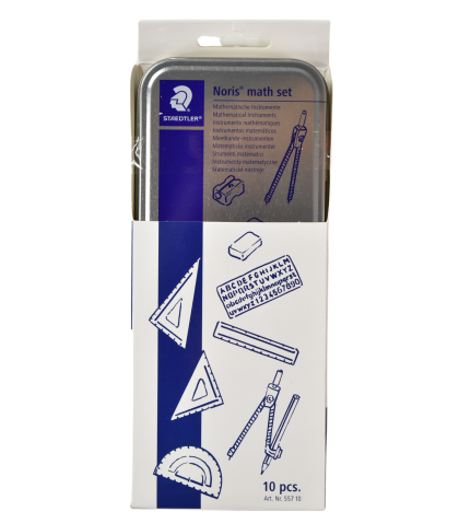 Trusa instrumente geometrie 10 piese st-557-10
