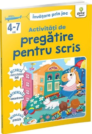 Activ de pregatire pentru scris 4-7 ani/invatare prin joc