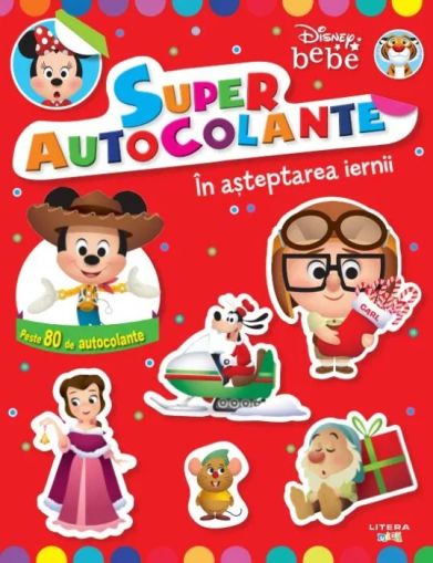 Disney bebe.In  asteptarea iernii.Super autocolante