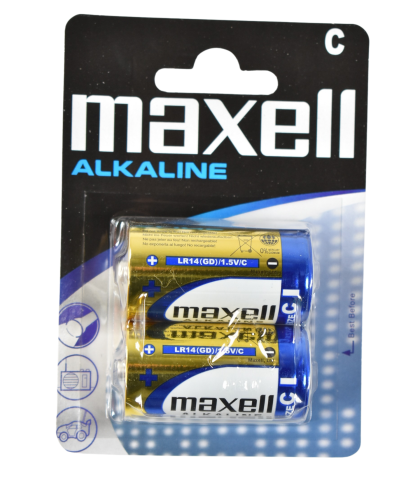 Baterie maxell  r14 2/set