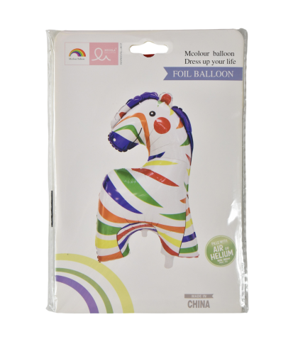 Balon folie figurina zebra