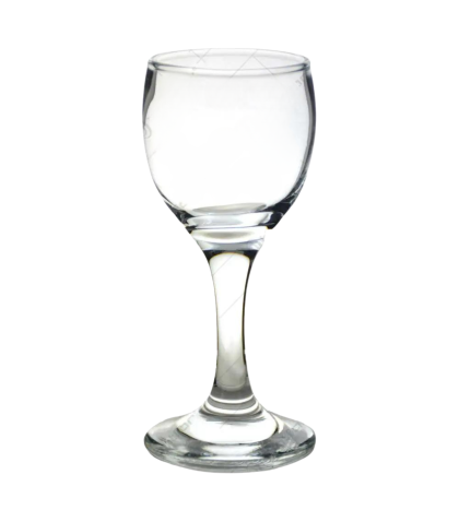 Set 6 pahare lichior cu talpa din sticla 44134