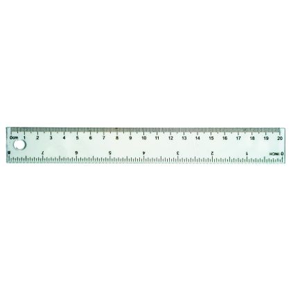 Liniar 20 cm transparent 4481