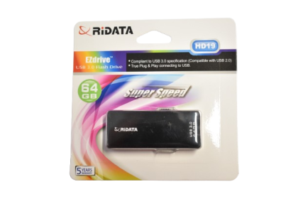 Usb ridata ritek 64gb 3.1 hd19bk