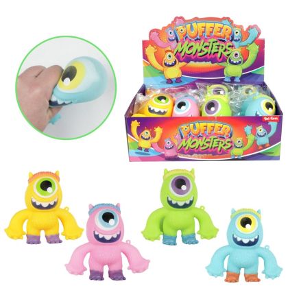 Jucarie puffer monstru 12cm toi-toys 35827z