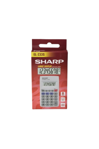 Sharp calculator el233s
