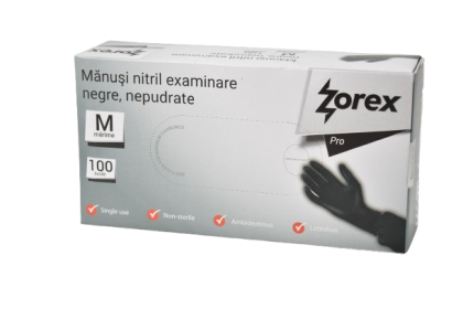 Gmnm-zorex pro manusi nitril m 100/cutie