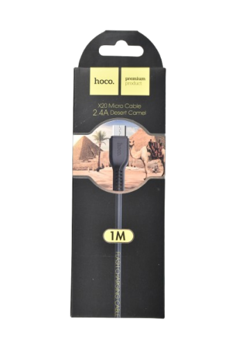 Hoco cablu usb / micro usb 2.4a x20