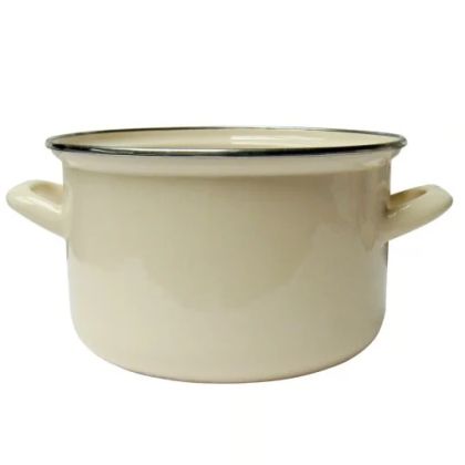 Eo-oala emailata 20cm 3.6l crem 35040