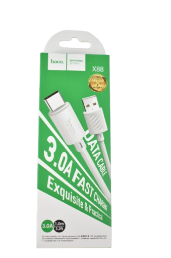 Hoco cablu usb tip c 3a x88