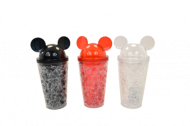 Pahar cu pai, model Mickey Mouse