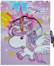 Jurnal cu lacat unicorn yh64k-b0268