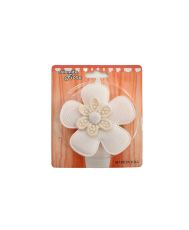 Magnet pentru perdea material textil floare alb