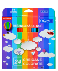 Creioane color hexagonale set 24 16324 nebo