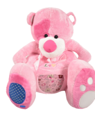 Ursulet din plus cu cosulet 29cm m7 31648
