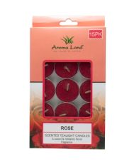 Set 15 lumanari pastila, Rose