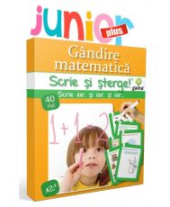 Gandire matematica 3-5 ani scrie si sterge
