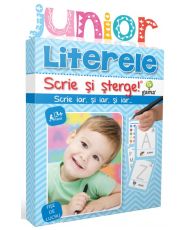 Literele / scrie si sterge junior
