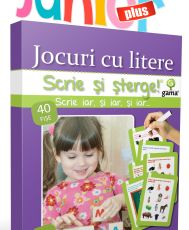 Jocuri cu litere / scrie si sterge junior plus