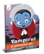 Vampirul si prietenii sai / carte de colorat A4