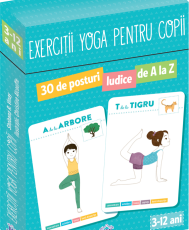 Exercitii Yoga pentru copii - 30 de posturi ludice de la A la Z