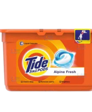 Tide detergent capsule alpine fresh 12buc