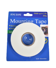 Banda dubla adeziva  18x5  mounting tape